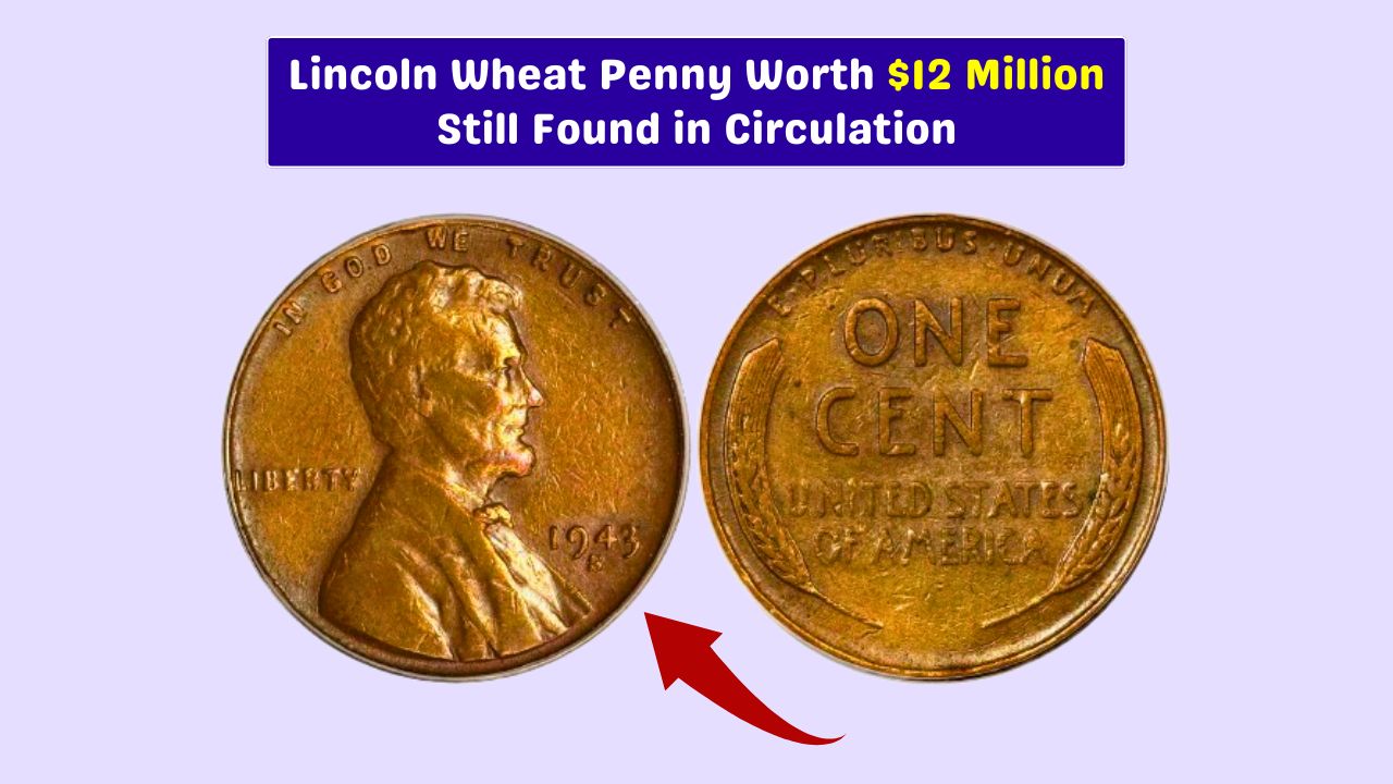 1943 bronze Lincoln Wheat Penny
