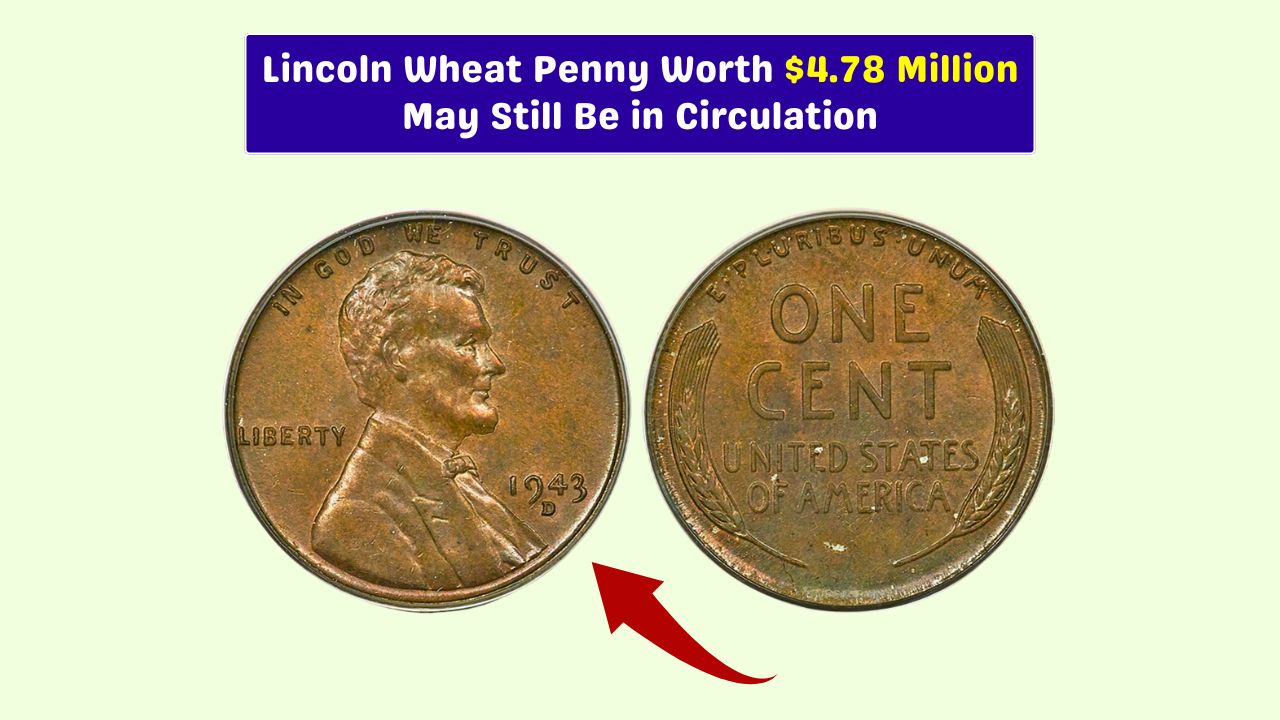 1943 copper Wheat Penny