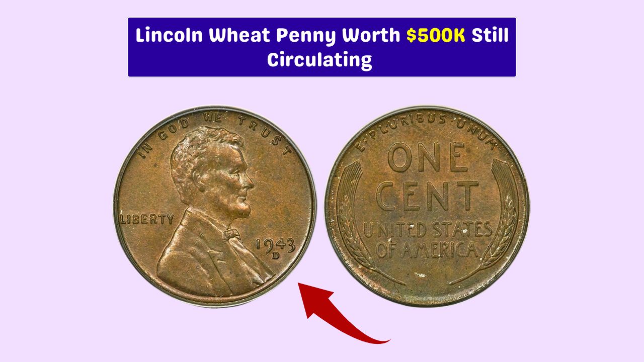1943 copper Lincoln Wheat Penny
